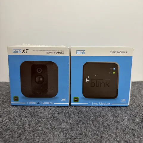 Blink XT BCM00600U Home Security HD Camera Wireless System & Sync Module SEALED!