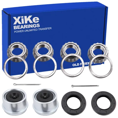 XiKe 2 Set Fits for 25mm Axles Trailer Wheel Hub Bearings Kit, 30205 