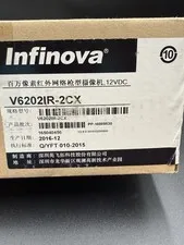 Infinova V6202IR-2CX 4MP IR IP Network Bullet Security Camera IP66 12VDC