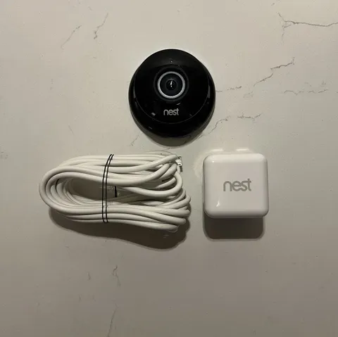 Google Nest Cam Indoor Security Camera A0005 1st Gen - Camera & Charger Only