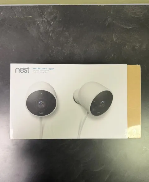 *NEW SEALED* Google Nest Cam Outdoor Security Camera 2-pack Wired NC2100ES A0033