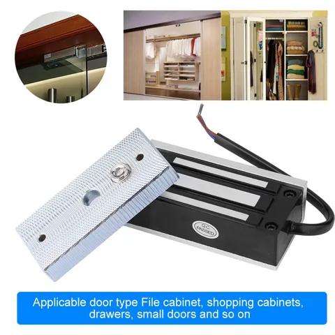 Electric Magnetic Door Lock 60kg Strong Force Access Control For Door Cabine CX4