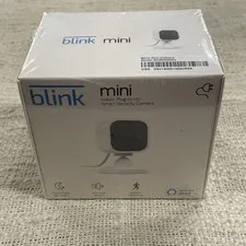 Blink Mini Indoor Plug In HD Smart Security Camera Sealed NIB
