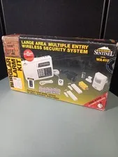 Vintage Home Sentinel Multiple Entry Wireless Security System Unopened For Parts