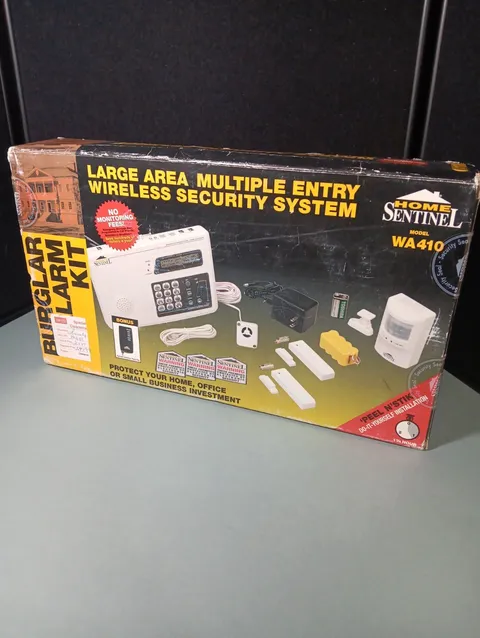 Vintage Home Sentinel Multiple Entry Wireless Security System Unopened For Parts