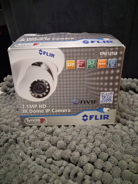 FLIR DNE12TL2 2.1MP Outdoor Network Dome Camera  Night Vision POE LOREX NVR LNR