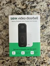 NEW 2025 Blink Video Doorbell 2nd Gen With Sync Module Core System - New Sealed!