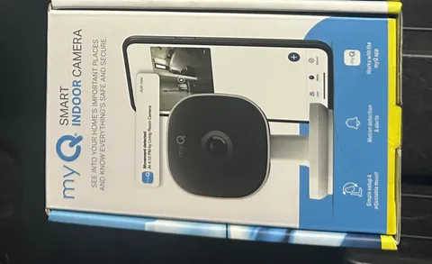 myQ Smart Indoor Camera 1080p Wi‑Fi IP Night Vision Motion 2‑Way Audio USB