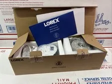 Lorex E871AB 180 View 4K 8MP IP Wired Dual-Lens Outdoor Security Camera NEW