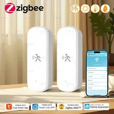 Tuya Zigbee Motion Sensor 10G MmWave Radar Smart Human Body Sensor With