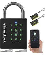 eSmartLock eLinkSmart Bluetooth RFID Keyless Keypad Padlock w/2 Keys