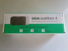 Blink Outdoor 4 4th Gen 2025 Wireless Security Camera + Sync Module, 2 Cameras