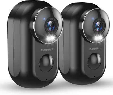 Security Cameras Wireless Outdoor, 2 Packs, 2K Cameras for Home Security, Outdoo
