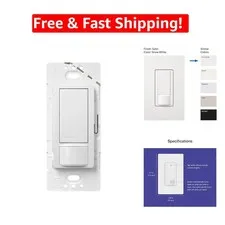 Energy-Efficient Maestro Motion Sensor Switch | 2 Amp | Smart Lighting Control