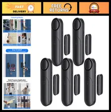 5-Pack Window & Door Alarms for Kids Safety & Home Security, 120dB Alert