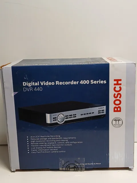 Bosch DVR 400 Series 440-04A 4ch DVR Digital Video Recorder 