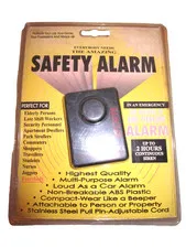 Vintage Body Safety Alarm 130 Decibels Loud Siren New in Package