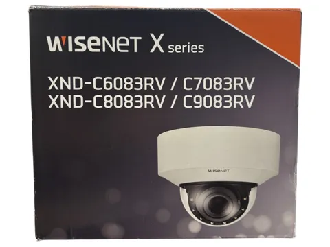WISENET X Series XND-C6083RV 2MP 60fps 150dB 40m PoE Network Camera
