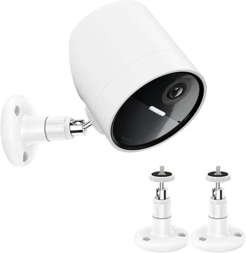 2 Pack Wall Mount Compatible with SimpliSafe Outdoor Security Camera, 360° Rot