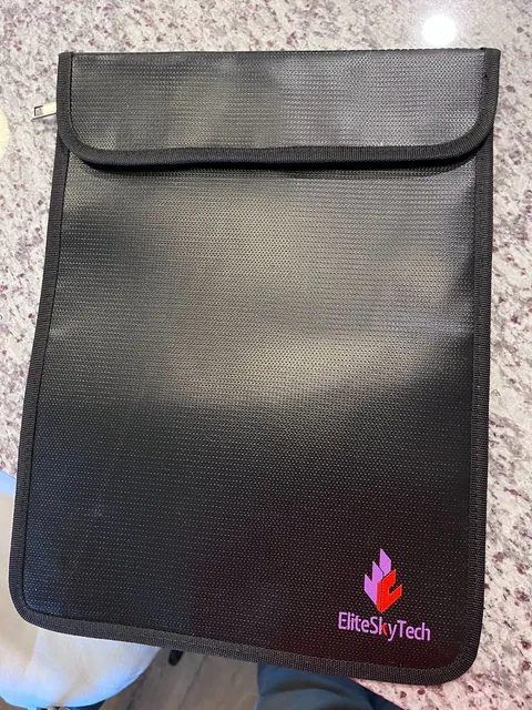 Eliteskytech Fireproof and Waterproof Document Pouch is a multi-layered Pouch 