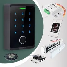 HOMSECUR IP66 APP WIFI RFID Access Control Set Waterproof 280KG Magnetic Lock