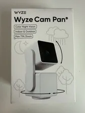 Wyze Cam Pan v3 1080p Wi-Fi IP Camera Color Night Vision Pan-Tilt Zoom White