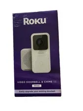 New Roku Video Doorbell and Chime SE Wired DS1000R - New/Sealed