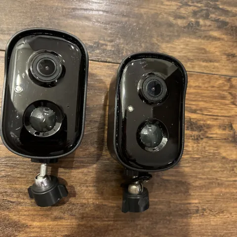 2 Wireless Security Cameras Outdoor 1080P Battery Motion Detection VISION WELL