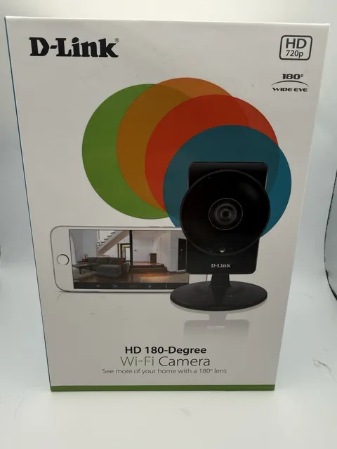 D-Link DCS-960L HD 180-Degree Wi-Fi Camera 720P