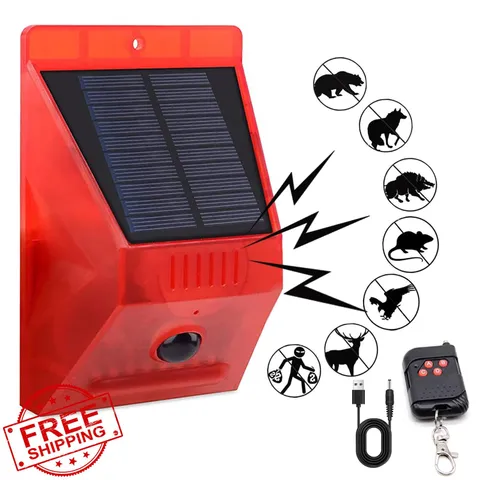 ChunHee Solar Alarm Light + Remote