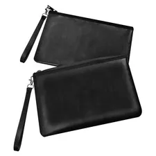 6400°F Fireproof Money Bag 2pcs, Fireproof Document Bags, Bank Cash Bag with ...