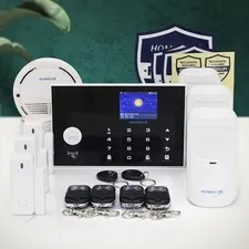HOMSECUR Wireless&Wired 4G WIFI Burglar Intruder Alarm System+IOS/Android APP