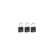 Master Lock Padlock 1 3/4In Steel Keyed Alike Dual Ball Bearing