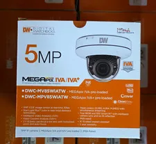 Digital Watchdog DWC-MV85WiATW 5MP IP Dome Varifocal Zoom AF WDR IVA