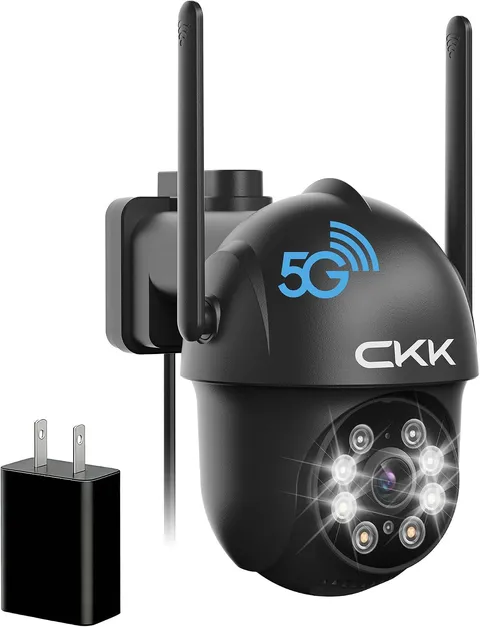 2K Security Camera Outdoor, 3MP Wifi Wireless Home Security Cameras | 2.4G/5G Du