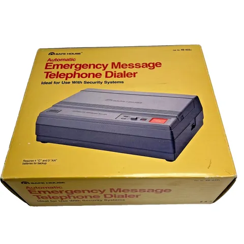 Safe House Automatic Emergency Message Telephone  Dialer  Radio Shack Tandy