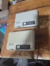Pair Vintage Realistic Plug N Talk 2 Station FM Wireless Intercom 43-207B