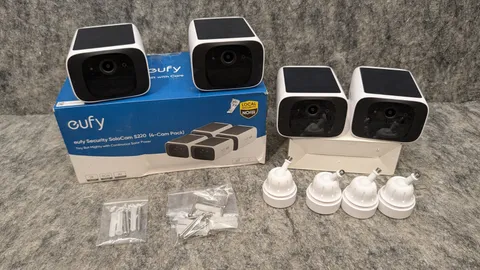 4 Pack eufy SoloCam S220 2K Solar Powered Wireless Outdoor Security Cam 🔥New🔥