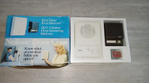 VINTAGE NUTONE IK-15 DOORCOM 2 STATION DOOR INTERCOM BRAND NEW