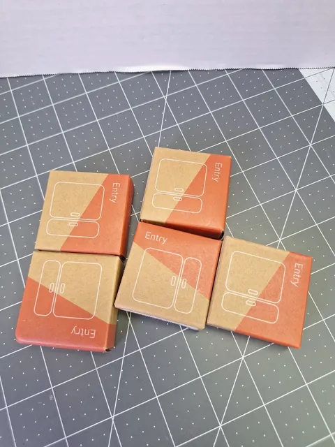 Lot Of 5 SimpliSafe ES3 Entry Door Window Sensor Magnetic White 3rd Generation