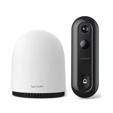 WUUK Doorbell Camera Wireless No Subscription 2K, Wired Video Doorbell | 32G ...