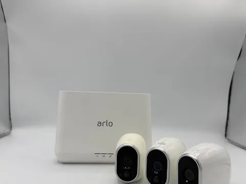 Netgear Arlo Base Station 3 Cameras VMB4000 Power Cord & Ethernet Model VMC3030