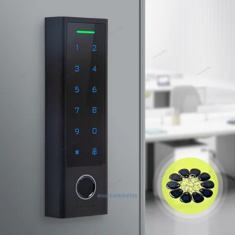 HOMSECUR RFID Door Access Control Unit Waterproof Tuya App PIN Access Control