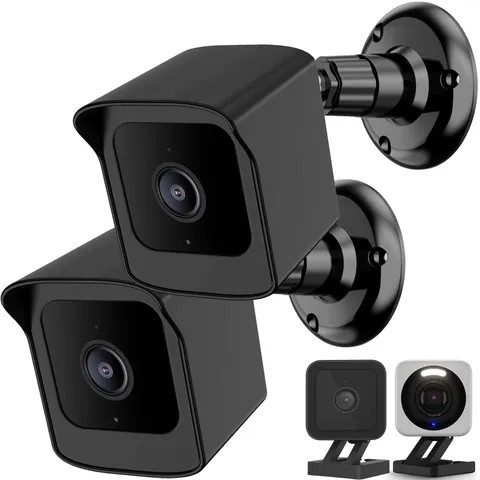 Wyze Camera Outdoor Mount, 360°Swivel Wyze Wall Mount for Wyze Cam V4/V3