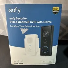¥ Eufy Security Video Doorbell C210 with Chime- NEW/OPEN BOX