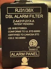 DSL Alarm Filter Z-A431PJ31X-A RJ31/38X by Exelsus