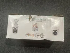 WiFi Panorama 360° Indoor IP Security Camera White Night Vision Two-Way Audio