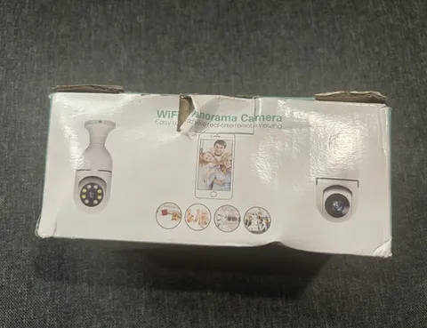 WiFi Panorama 360° Indoor IP Security Camera White Night Vision Two-Way Audio