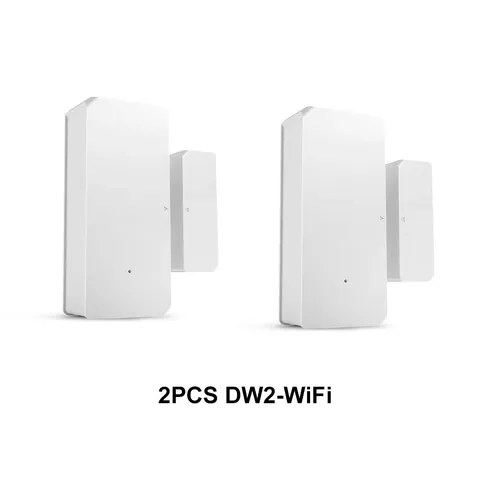 Sonoff DW2 WiFi Wireless Security Window Door Sensor Home Sercurity Alarm Work