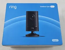 Ring Outdoor Cam Pro Retinal 4K - Black, Plug-In